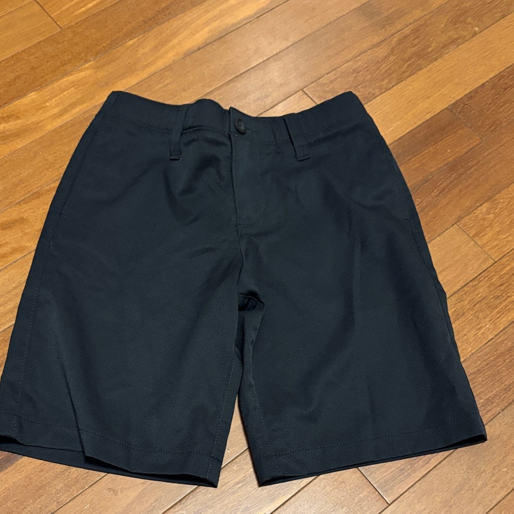 Under Armour Men's Black Flat Front Shorts